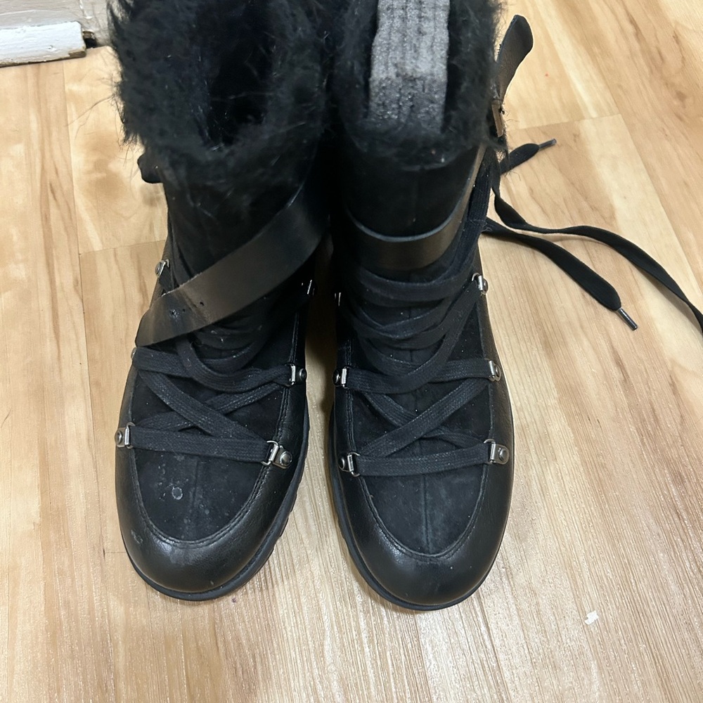 Nine West Black Winter Boots